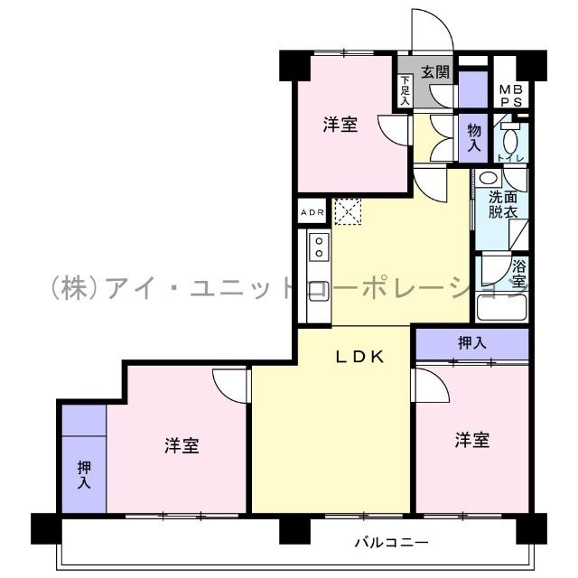間取り図です。