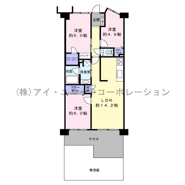 間取り図です。