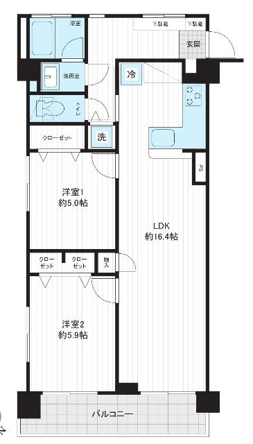 間取り図です。