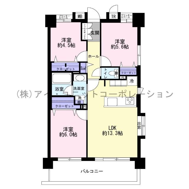 間取り図です。