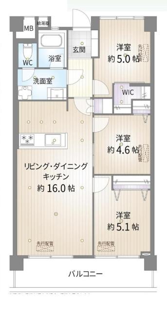 間取り図です。