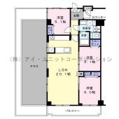 間取図です。
