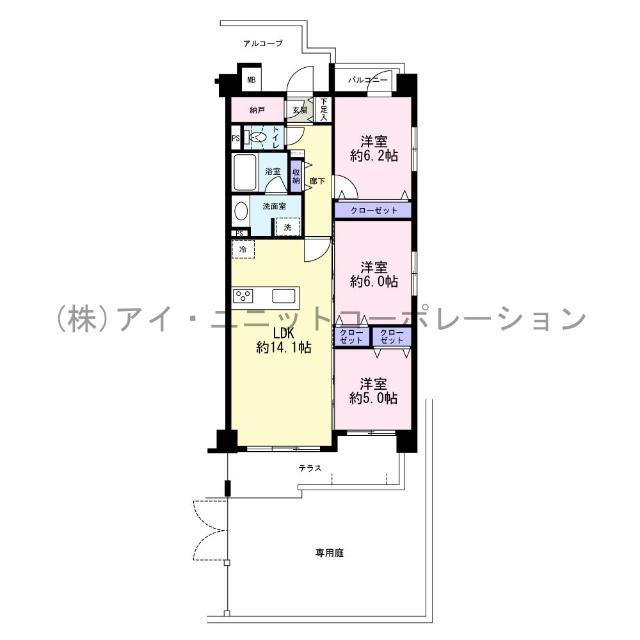 間取り図です。