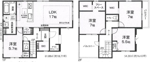 間取図です。