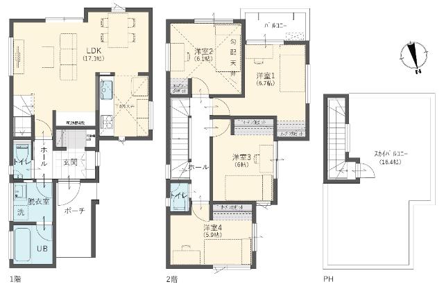 建物面積97.67平米