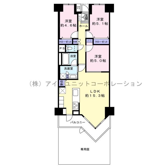 間取図です。