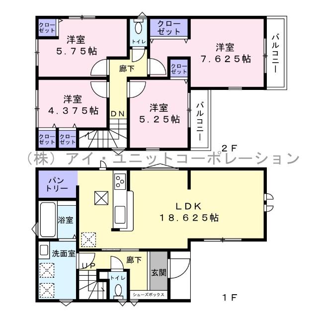 間取図です。