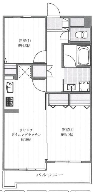 間取り図です。