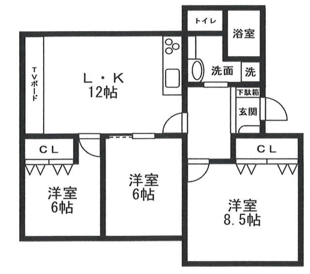 間取りです。