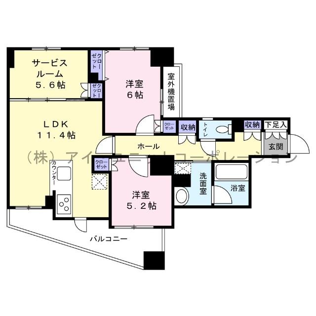 間取図です。