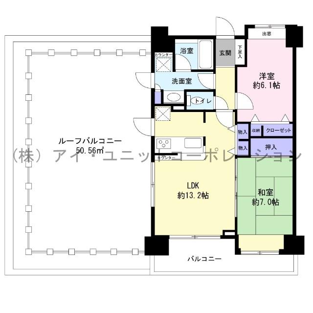 間取図です。