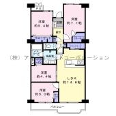 間取図です。