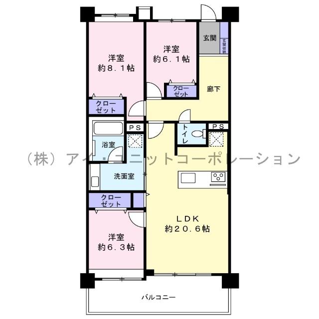 間取図です。
