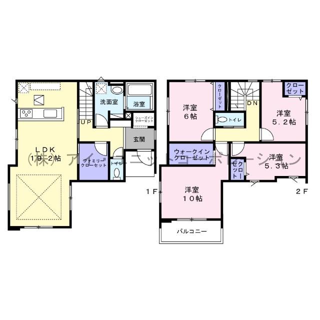 間取図です。