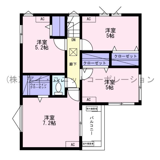 間取図です。