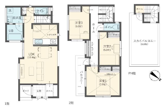 建物面積83.62平米