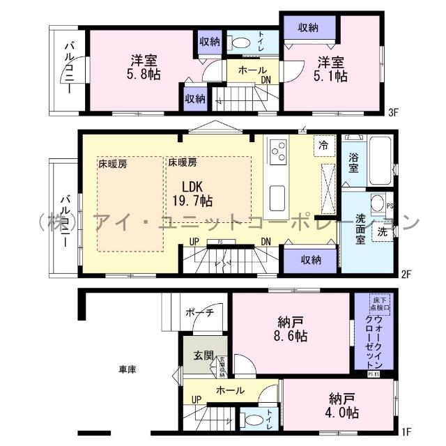 間取図です。