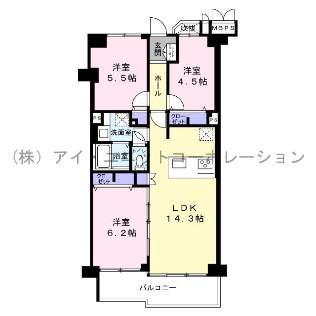 間取図です。