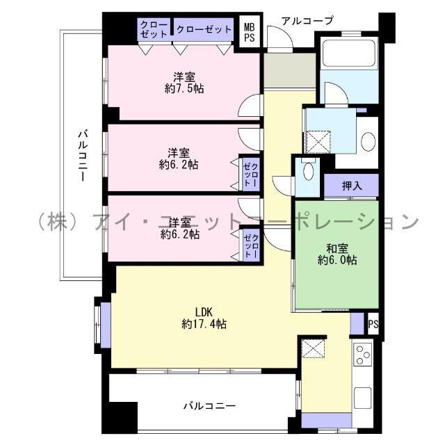 間取図です。