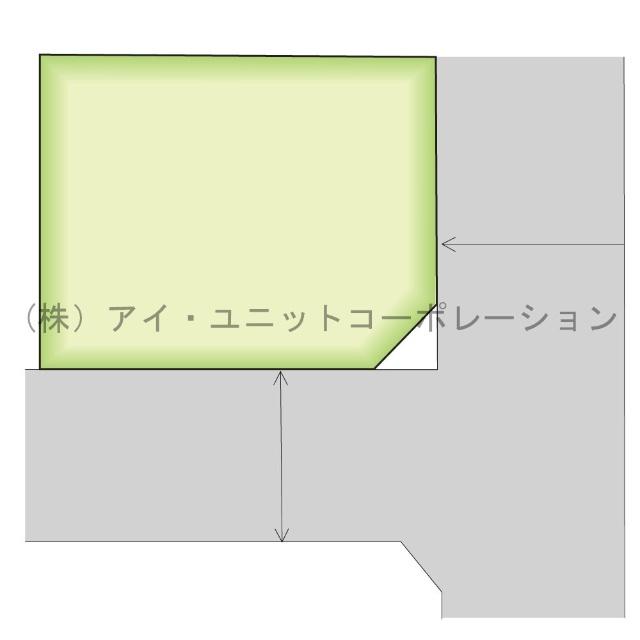 江戸川区江戸川5丁目　土地 区画図