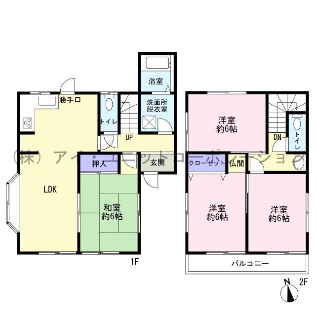間取図です。