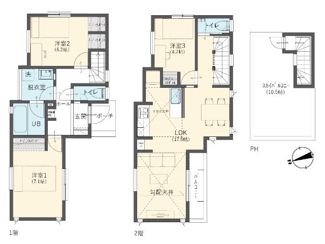 建物面積82.73平米
