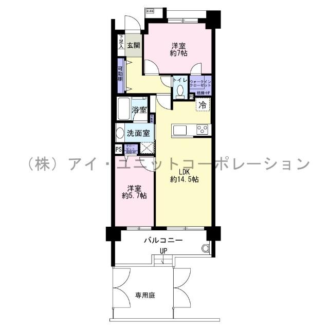 間取図です。