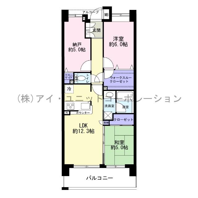 間取り図です。