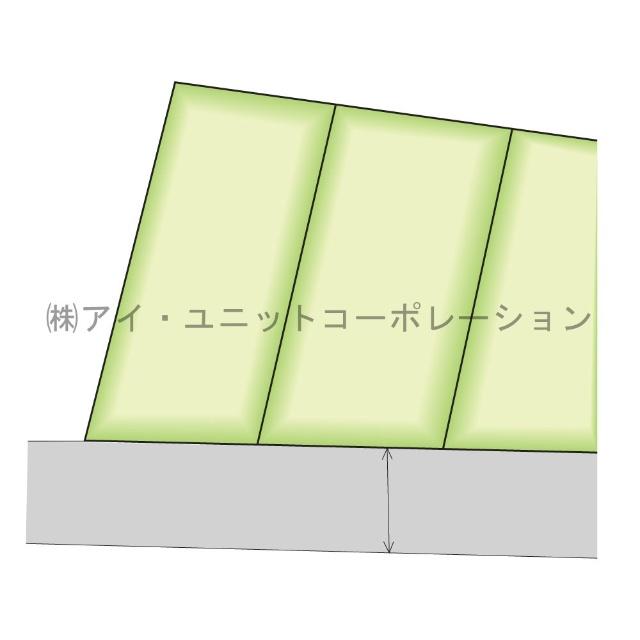 船橋市行田1丁目 土地 区画図