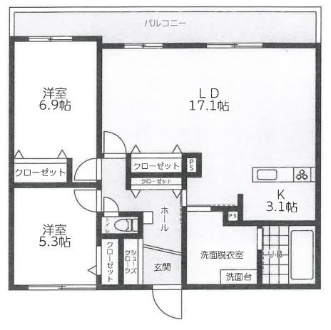 間取りです。