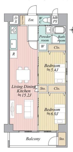 間取り図です。