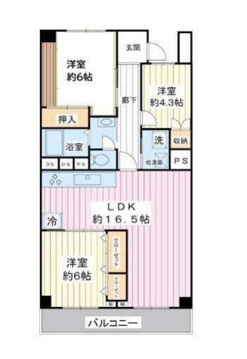 間取りです。