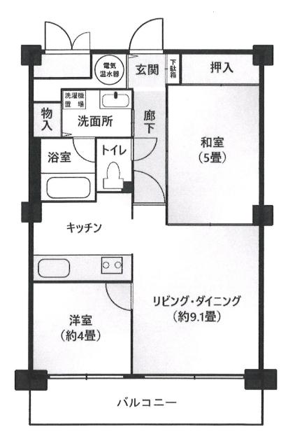 間取り図です。