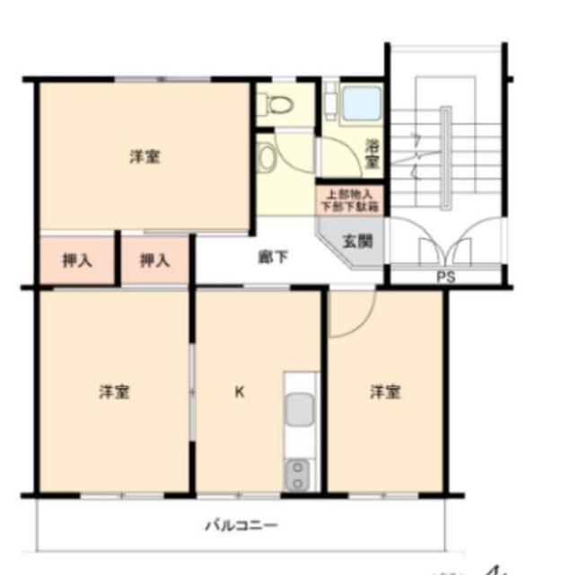 間取り図です。
