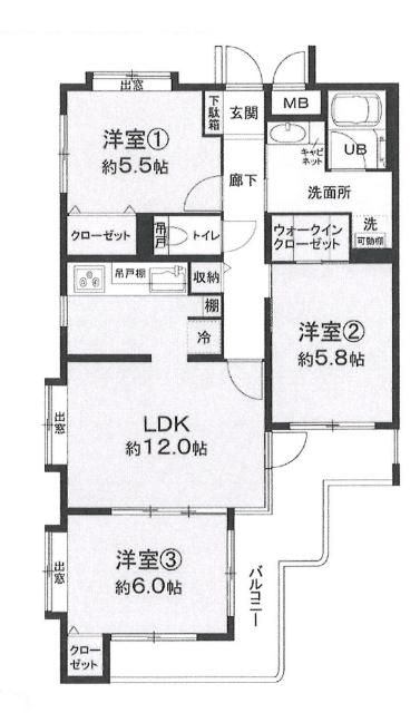 間取りです。
