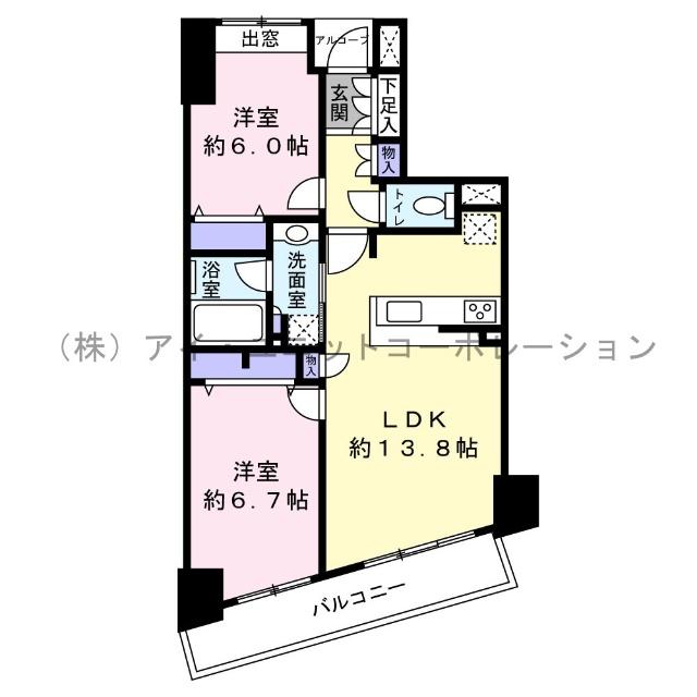 間取図です。