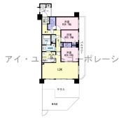 クレストフォルム市川南アクアビュー 間取り図画像