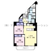 第二松戸グリーンハイツ 間取り図画像