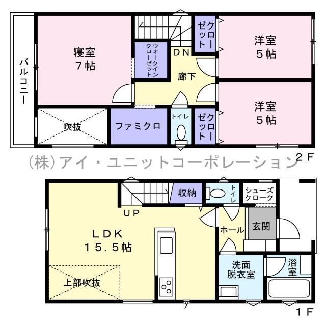 間取り図です。