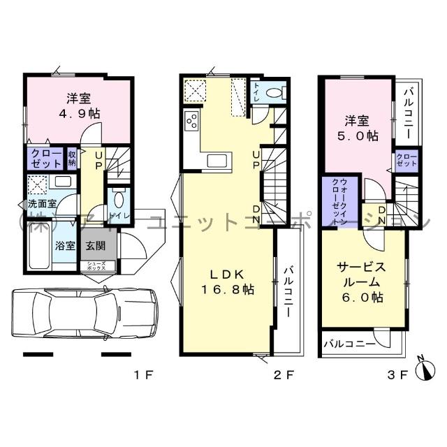 間取図です。
