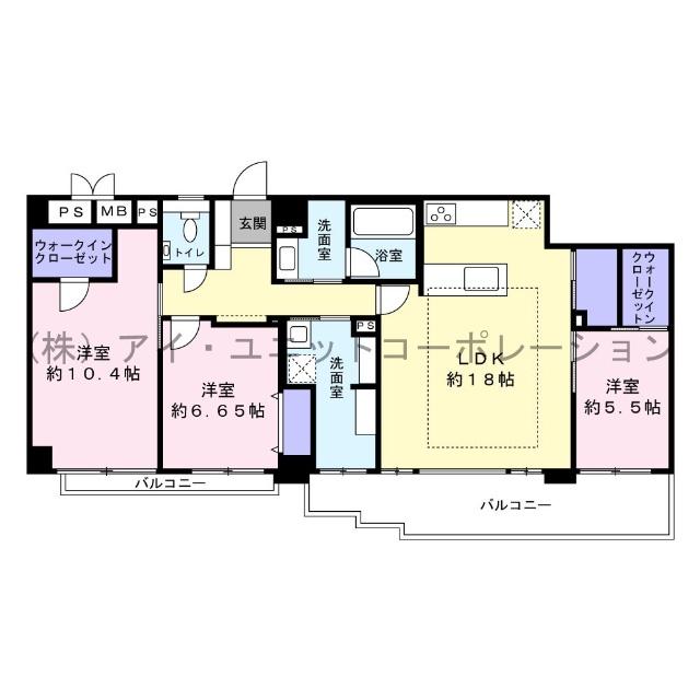 間取図です。