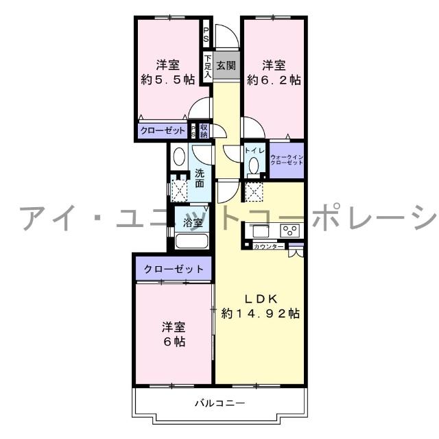 間取りです。