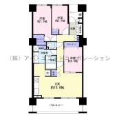 レジアスフォート新浦安G棟 間取り図画像