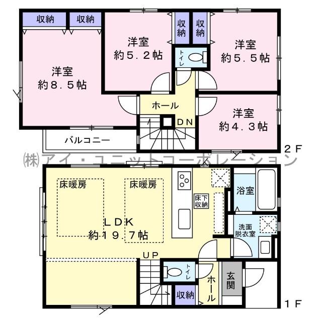 間取りです。