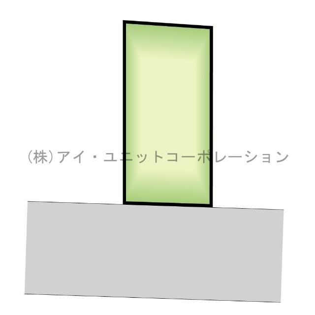 江戸川区東小岩3丁目　土地 区画図