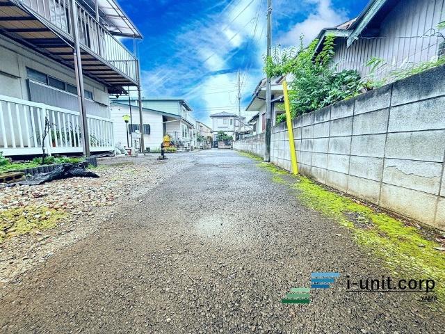 船橋市藤原5丁目　土地 前面道路含む現地写真