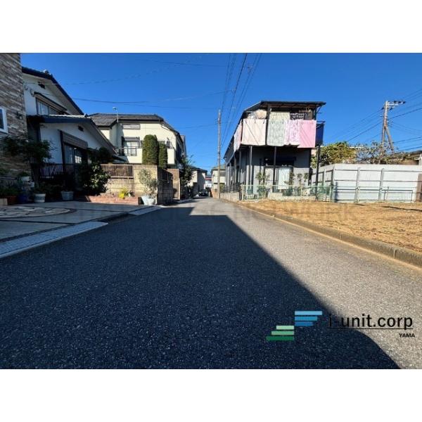 前面道路です。