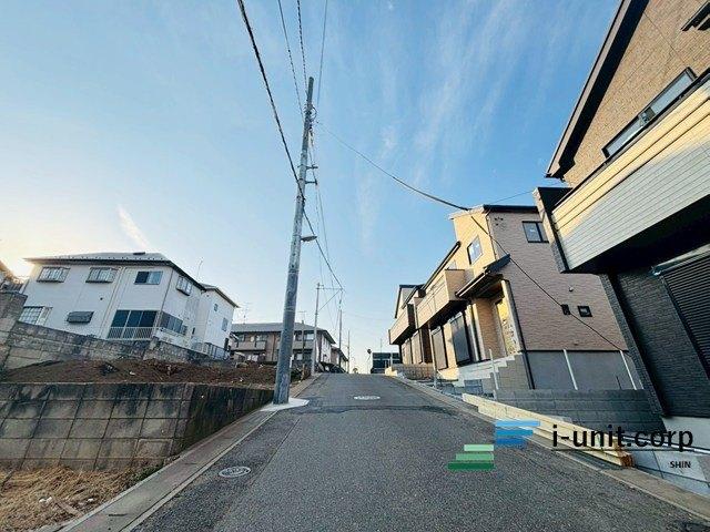 市川市北国分2丁目　土地 前面道路含む現地写真