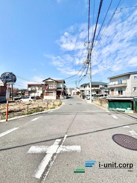 松戸市上本郷1丁目　土地 前面道路含む現地写真