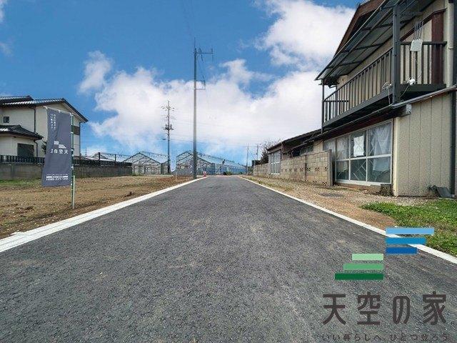 船橋市印内新築戸建 前面道路含む現地写真